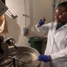 Ph.D. student Laudia Anokye-Bempah